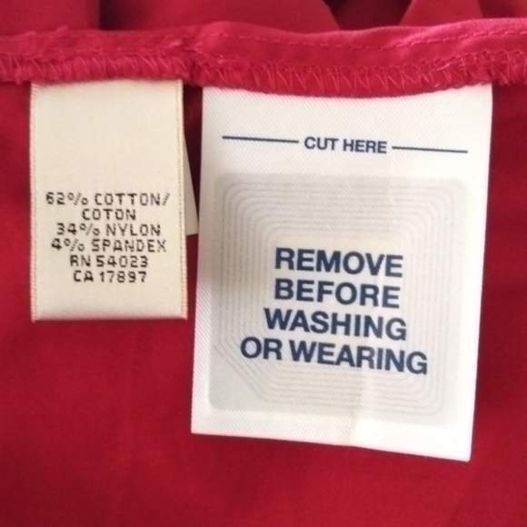 ❤️ GREAT BERRY RED BLOUSE, SIZE XXL ❤️ - Picture 6 of 7